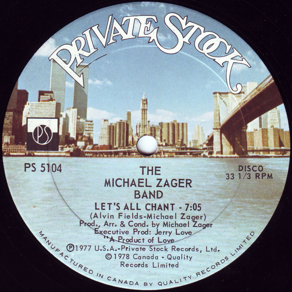 Michael Zager Band's song Let's All Chant
