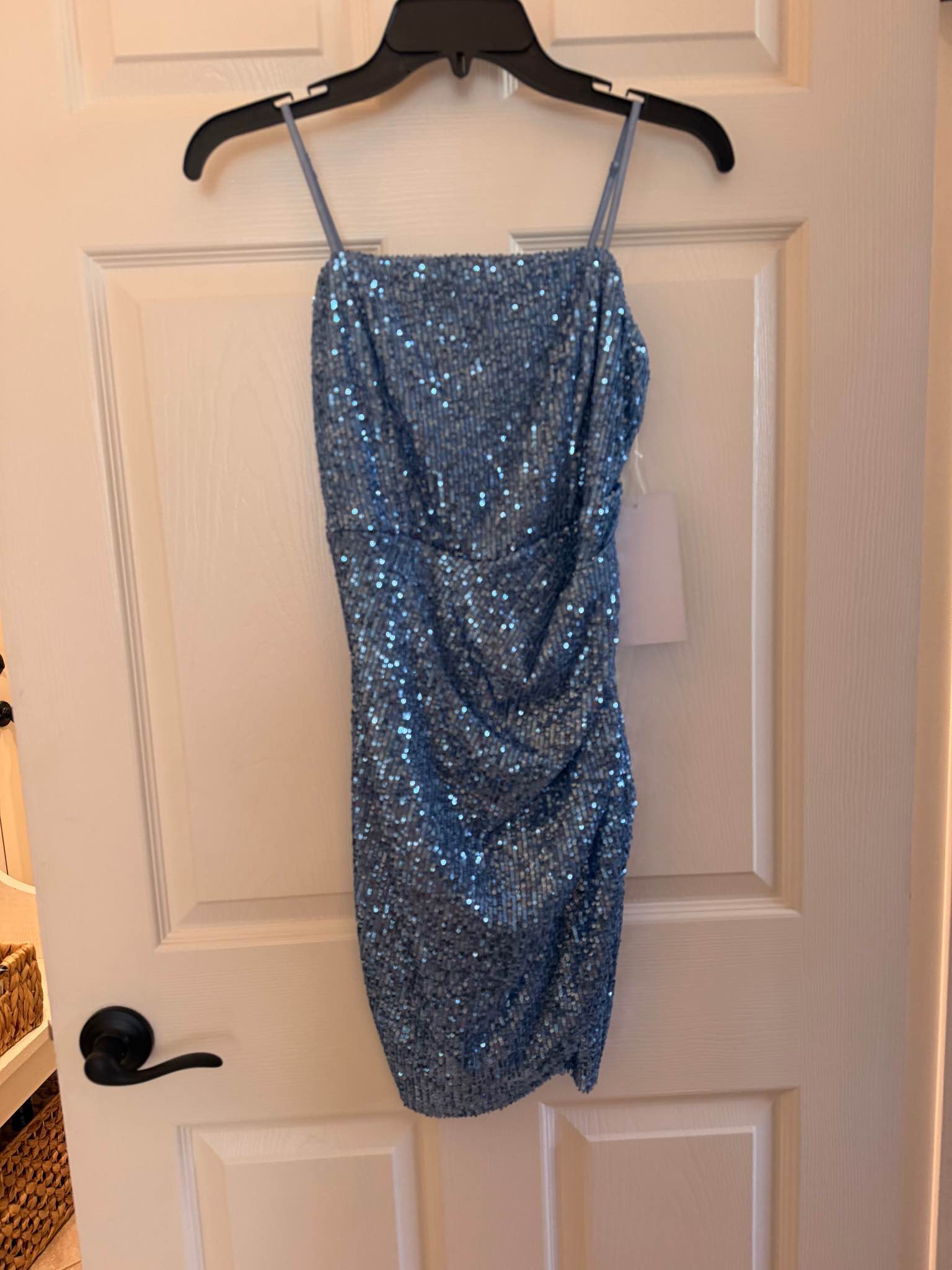 blue homecoming dresses dillards dress New/never worn – size small. Purchased at last year- paid $79 SleeveTypeLabel: Sleeveless
