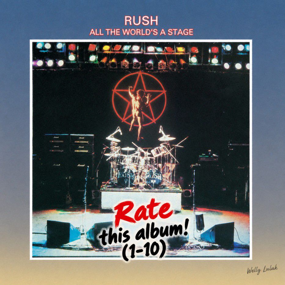 Rush's All the World's a Stage live album review