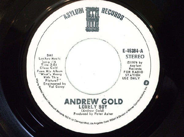Happy Birthday to Andrew Gold: Remembering 'Lonely Boy