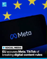 EU accuses Meta of breaching digital rules over 'addictive ...