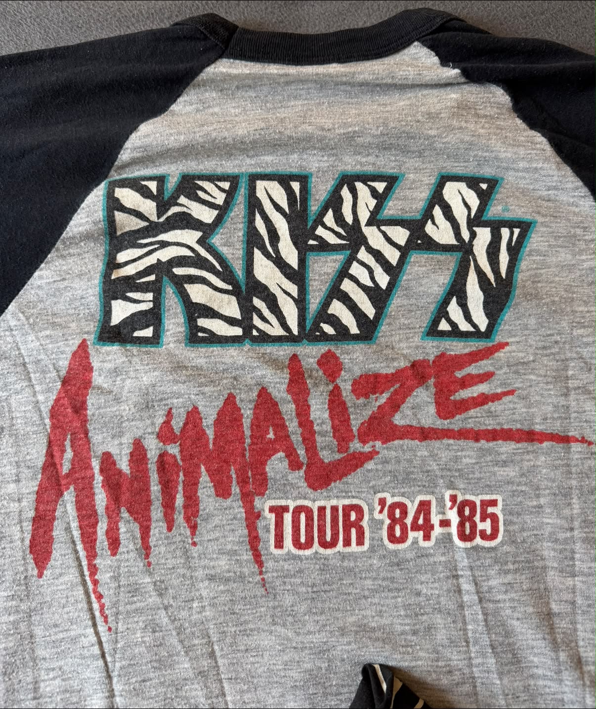 First Kiss shirt from Animalize tour