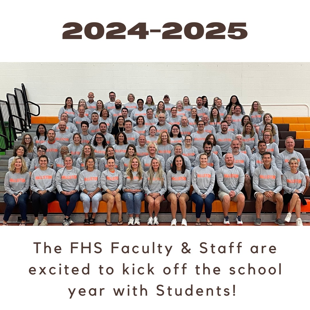 Fallston - Tomorrow is the day, the official start to the 2024-2025 ...