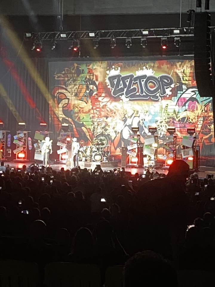 ZZ Top concert at Toyota Music Factory in Midlothian
