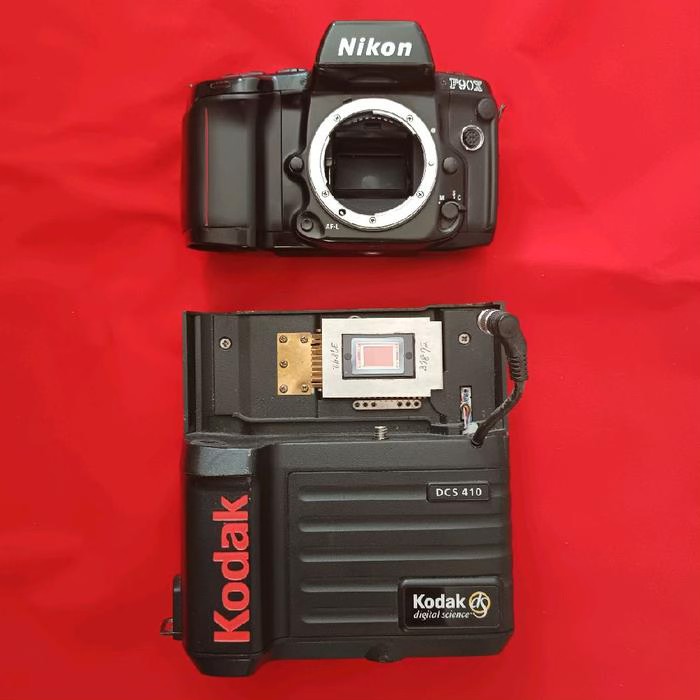 Has anyone used Nikon F90X with Kodak DCS 410 or 420 digital backs?