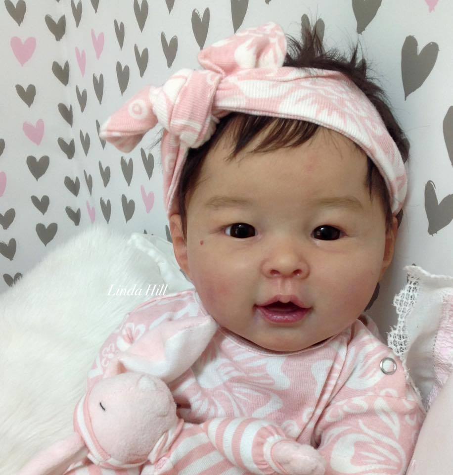 Pre-order Mei Lien reborn doll by Linda Hill
