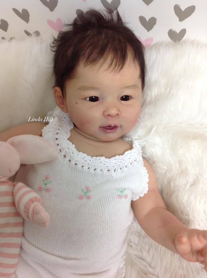 Pre-order Mei Lien reborn doll by Linda Hill