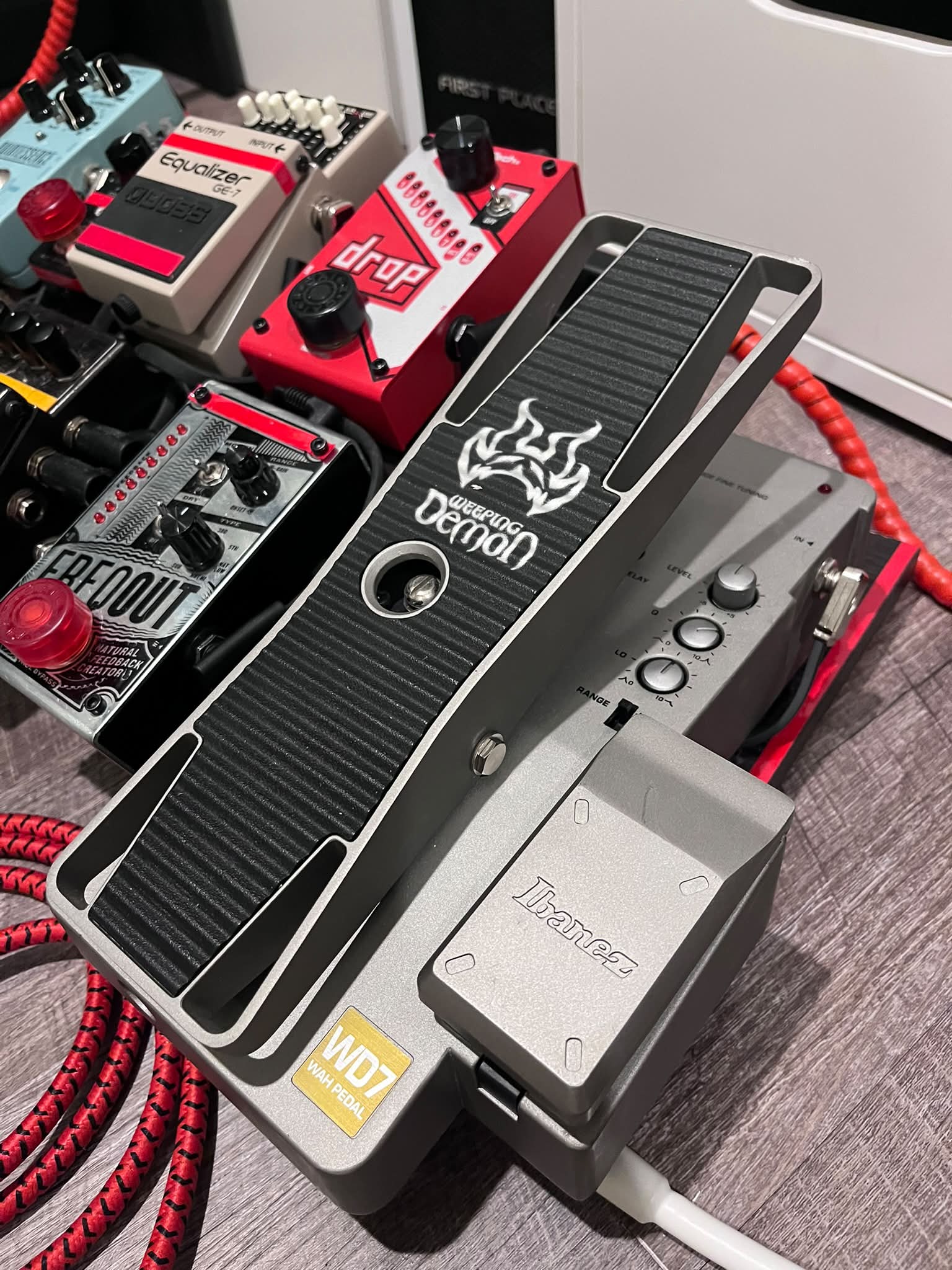 What is the Ibanez WD7 Weeping Demon wah pedal like?