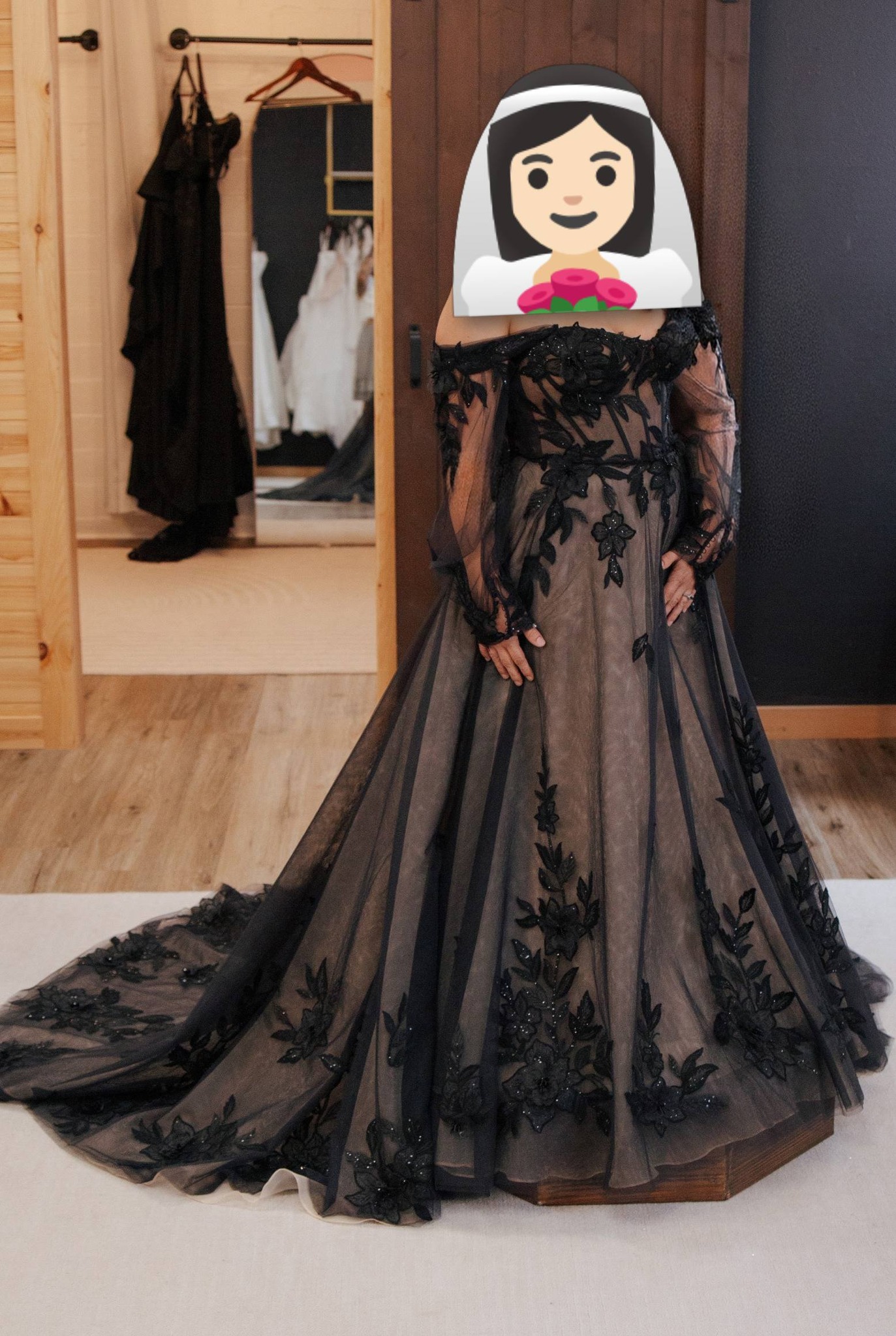 Goth wedding dresses at Elope Bride in Lakeland, Florida