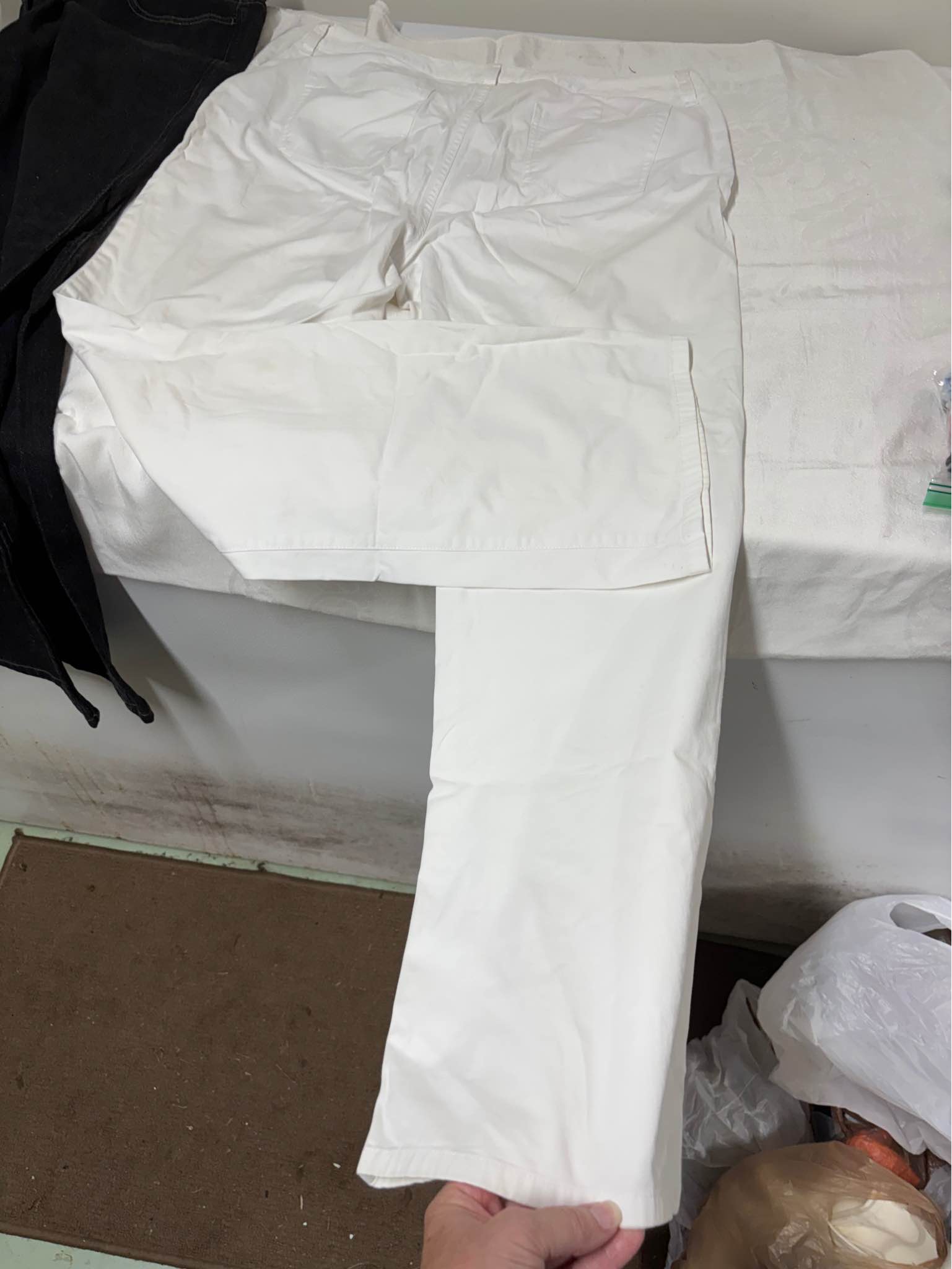 Two fantastic pairs of Chico's pants. The black pair is a size 2