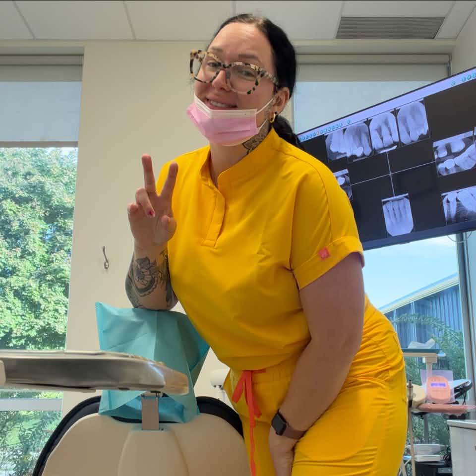 🚨 DENTAL ASSISTANTS… THAT TONGUE IS NOT GOING TO RETRACT ITSELF! 👅😂 You ...