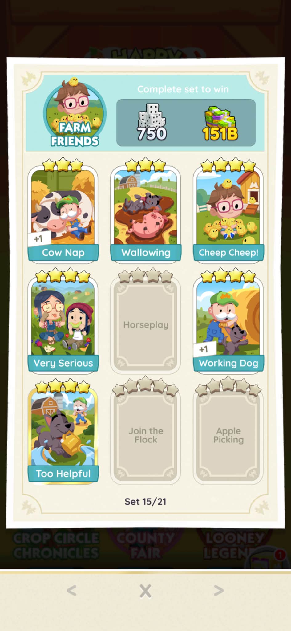 1:1 Trade 4 star for the 4. 5 or 6 star for the 5 star.