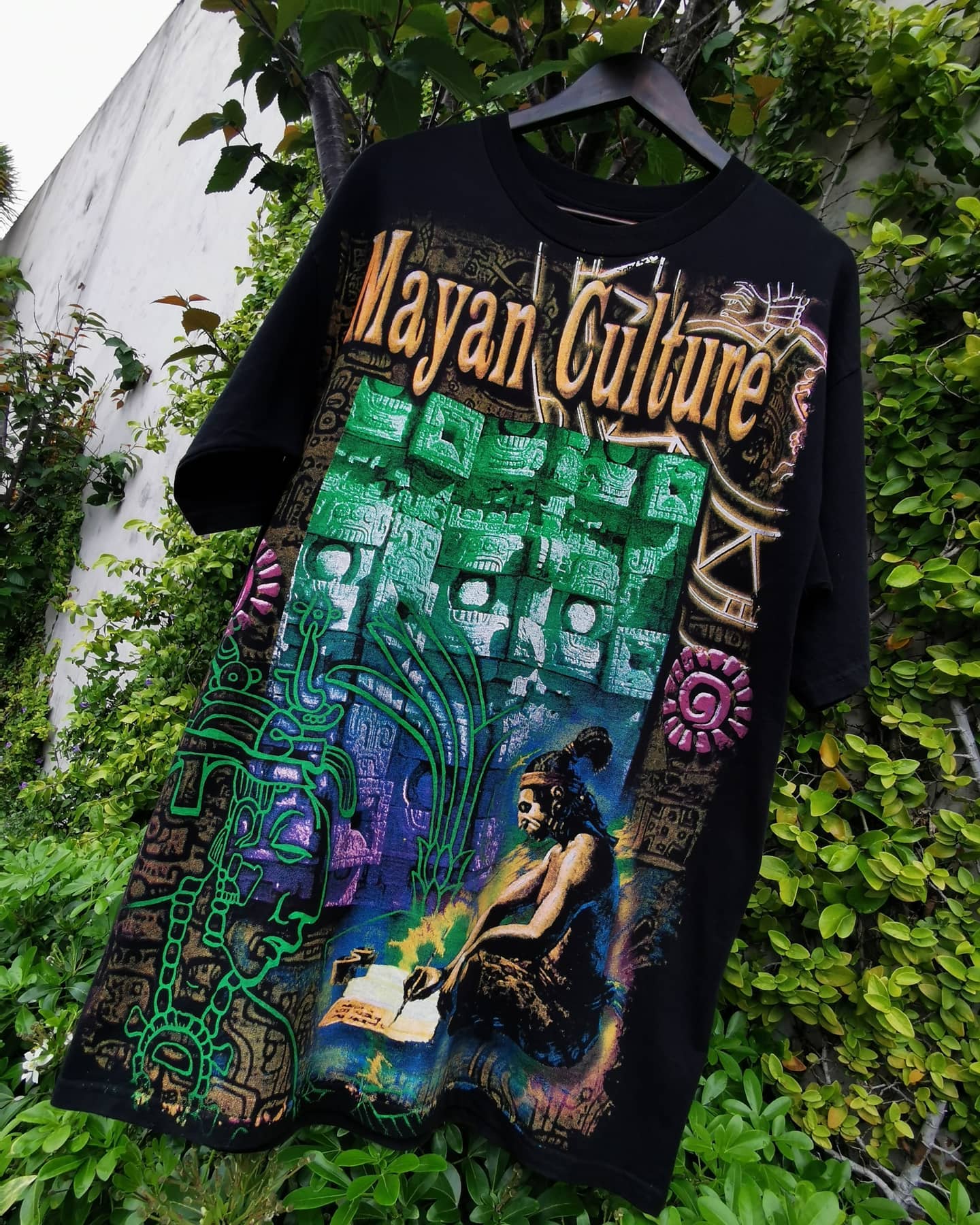 ⛰️⚱️? This Vintage Mayan Culture All over print is a straight 