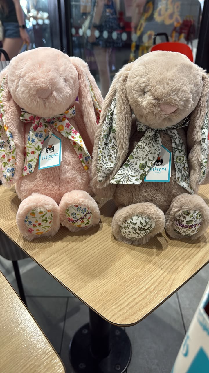 Which Jellycat x Liberty bunny is your favorite?