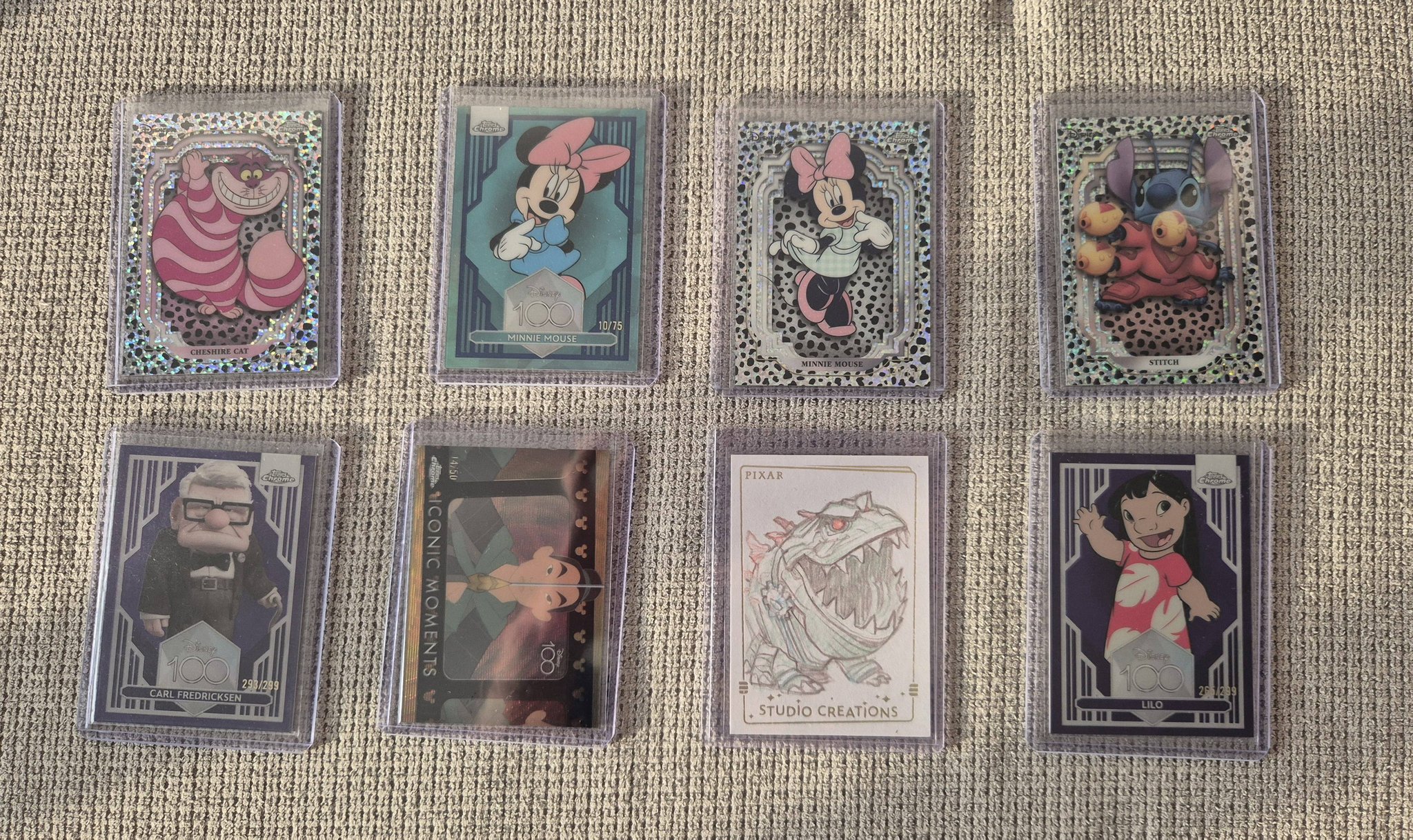 Topps Chrome Disney100 MOWGLI purple 299 Mowgli Disney Cards Price