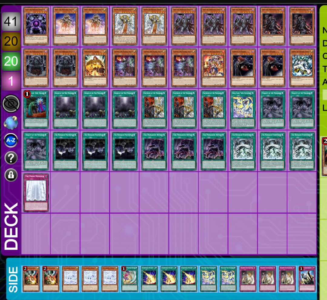 yugioh monarch deck 2020 YU-GI-OH! - Erebus The Underworld (SR01-EN001) - Structure Deck: Emperor of Darkness - Edition Spellcaster/Effect Monarch Duelists | Facebook