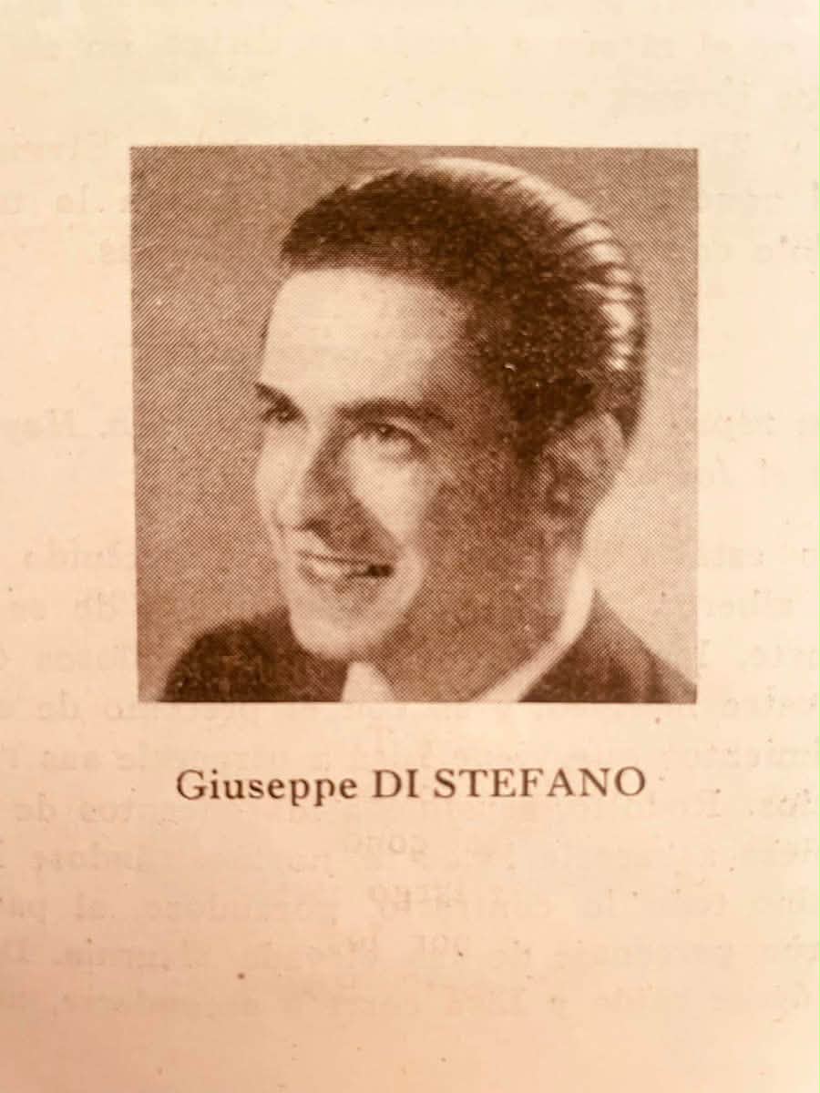 Legendary Voice of Maestro Guiseppe Di Stefano(中古品) Giuseppe Di Stefano's 105th birthday remembered