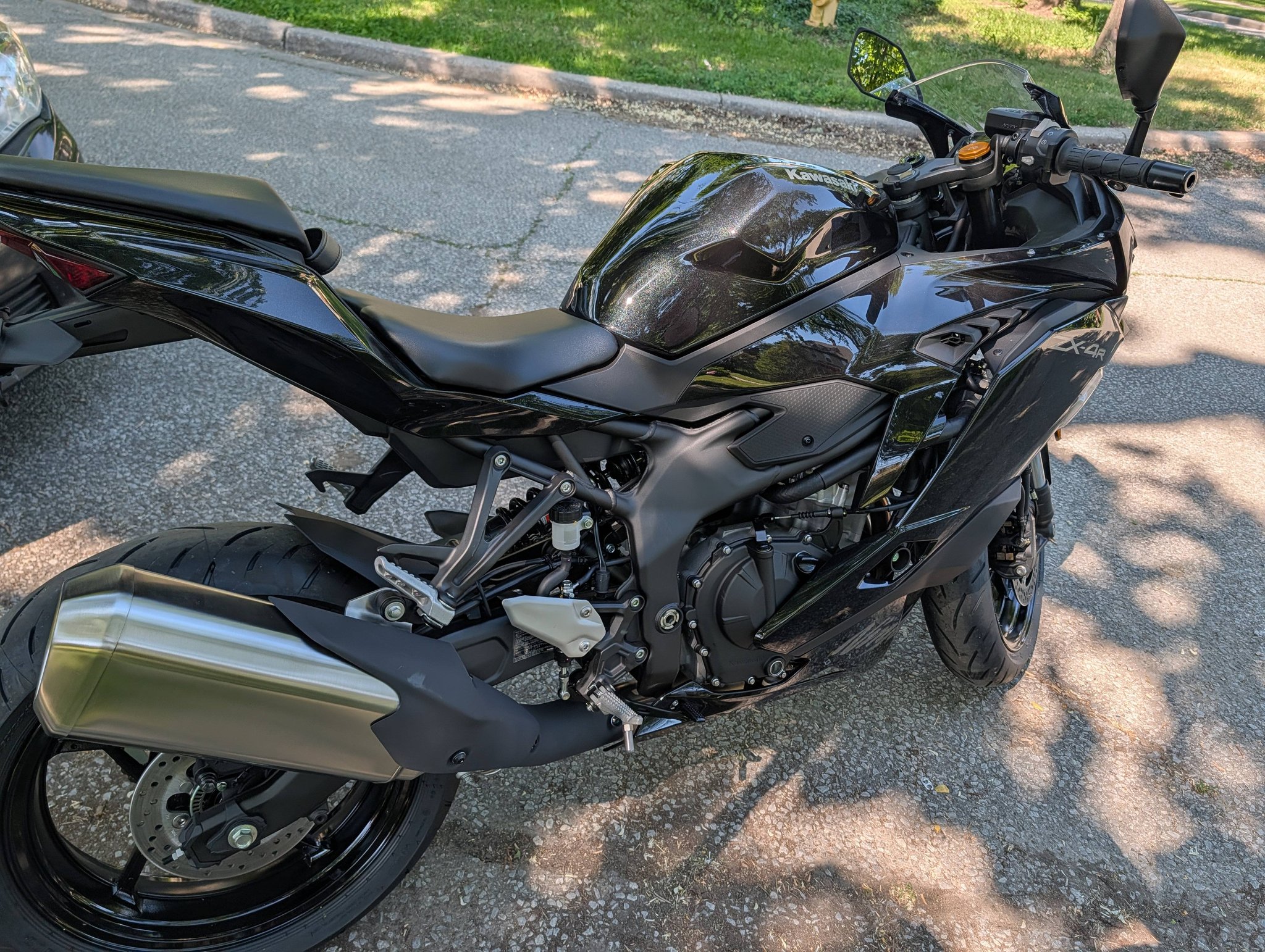 Stolen 2026 Ninja ZX4R motorcycle in Windsor, Ontario
