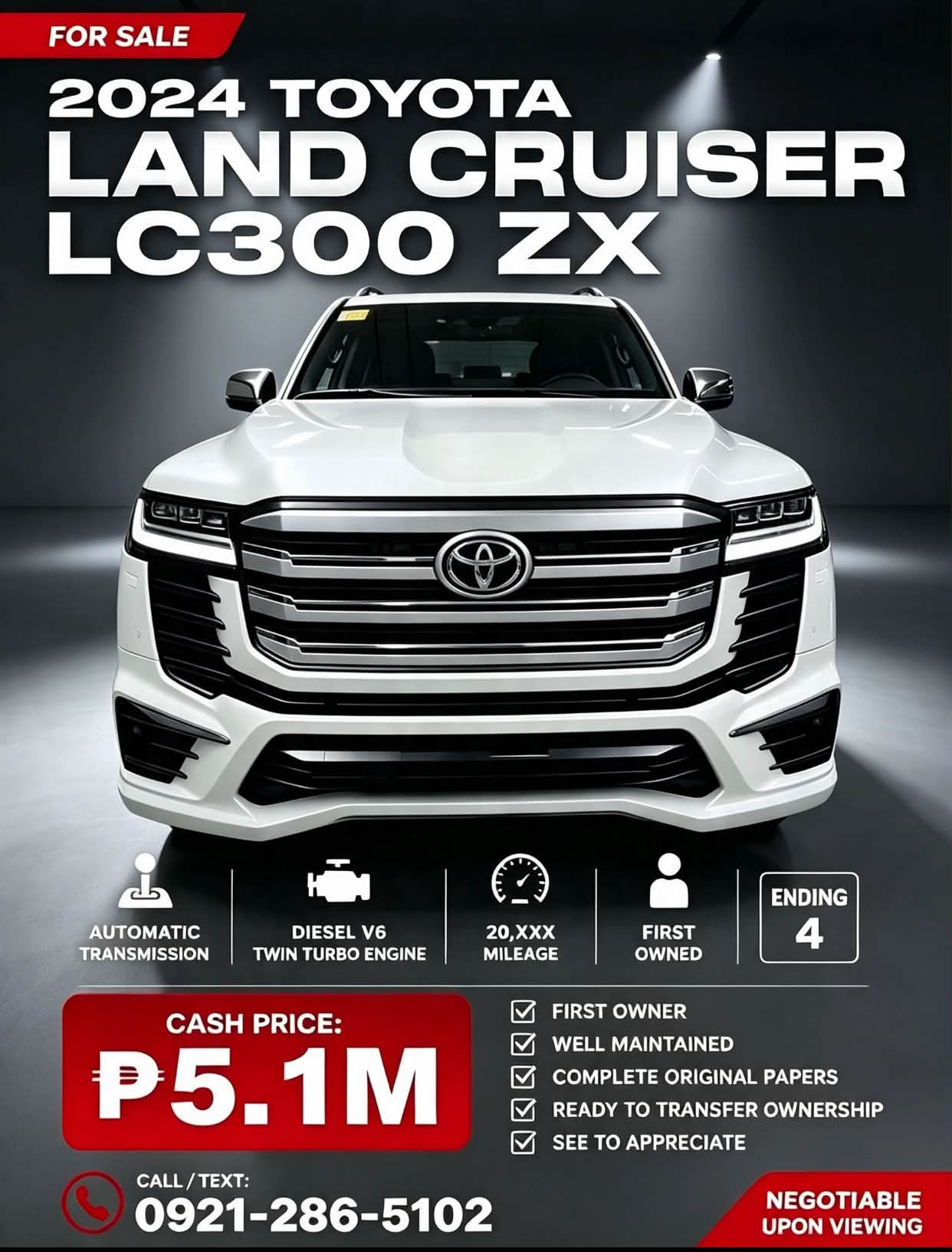 🚙 TOYOTA AVAILABLE FOR INQUIRY