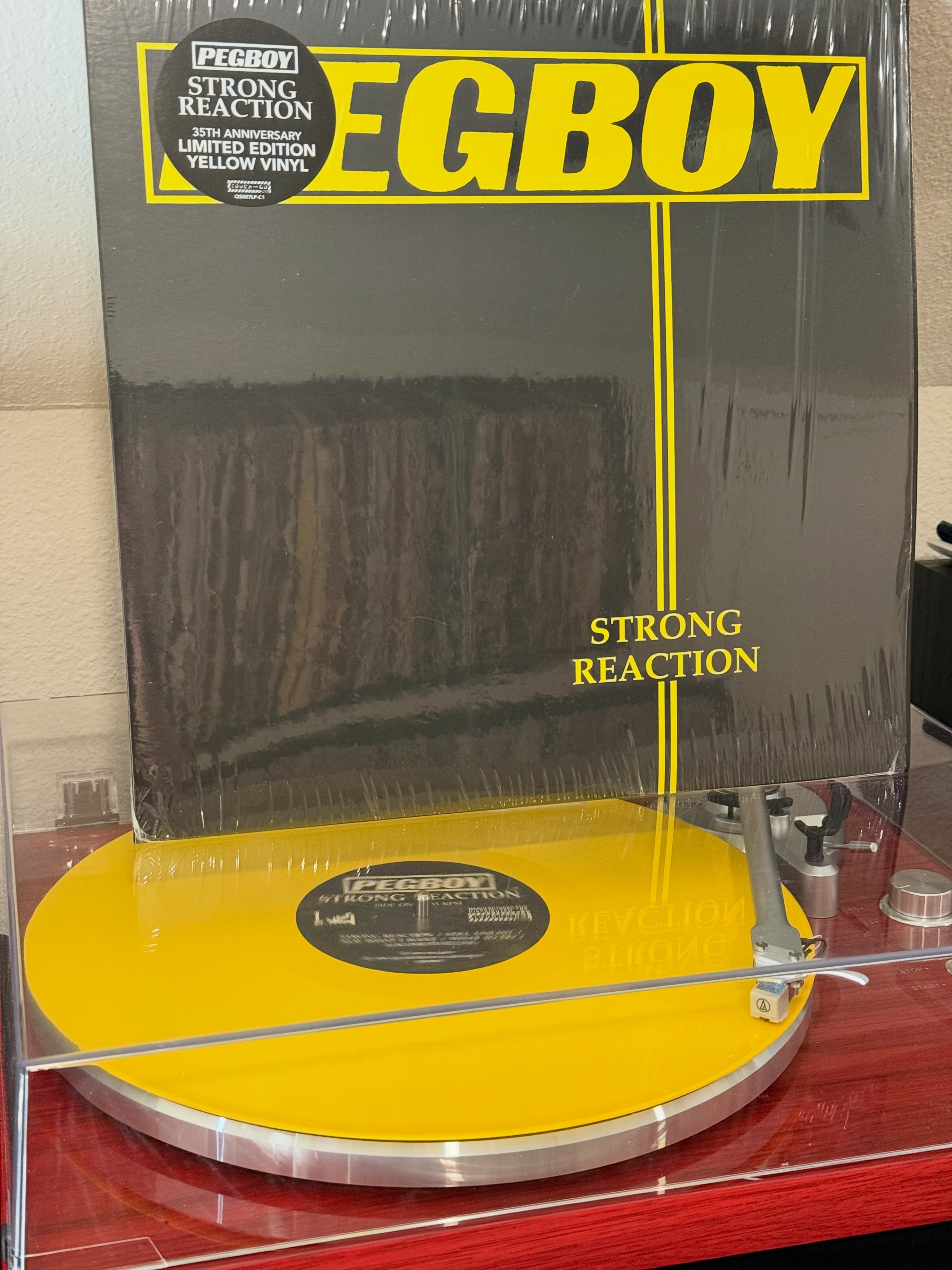 Spinning Pegboy - Strong Reaction this afternoon. What a great