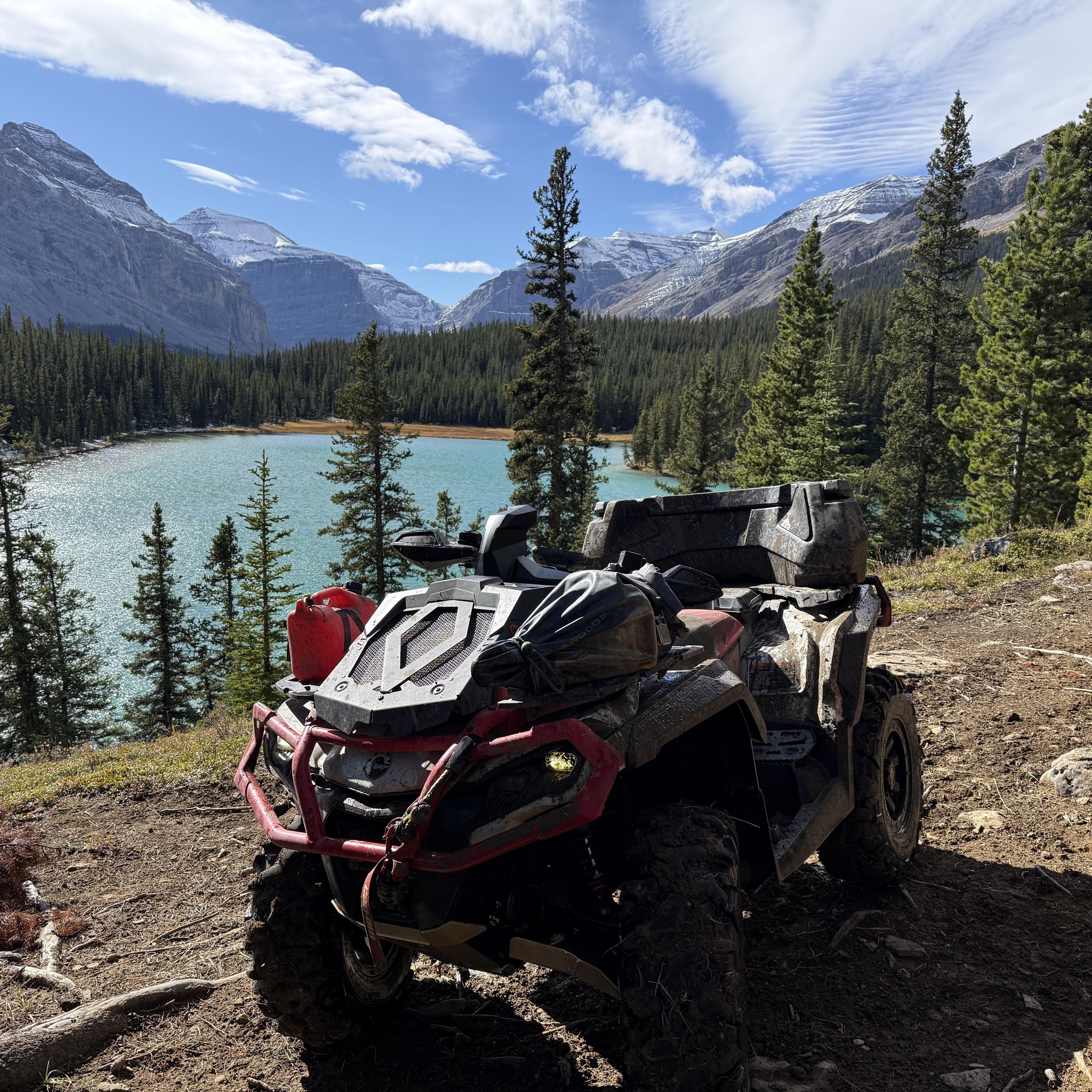Rocky ATV Club | A full harvest moon, a sciff of fresh snow on the ...