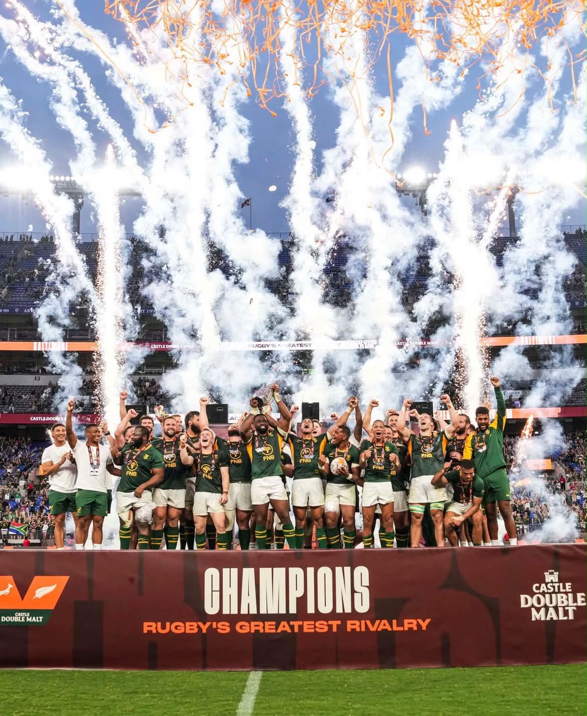 South Africa Rugby Team Wins Series, Retains Number 1 Ranking