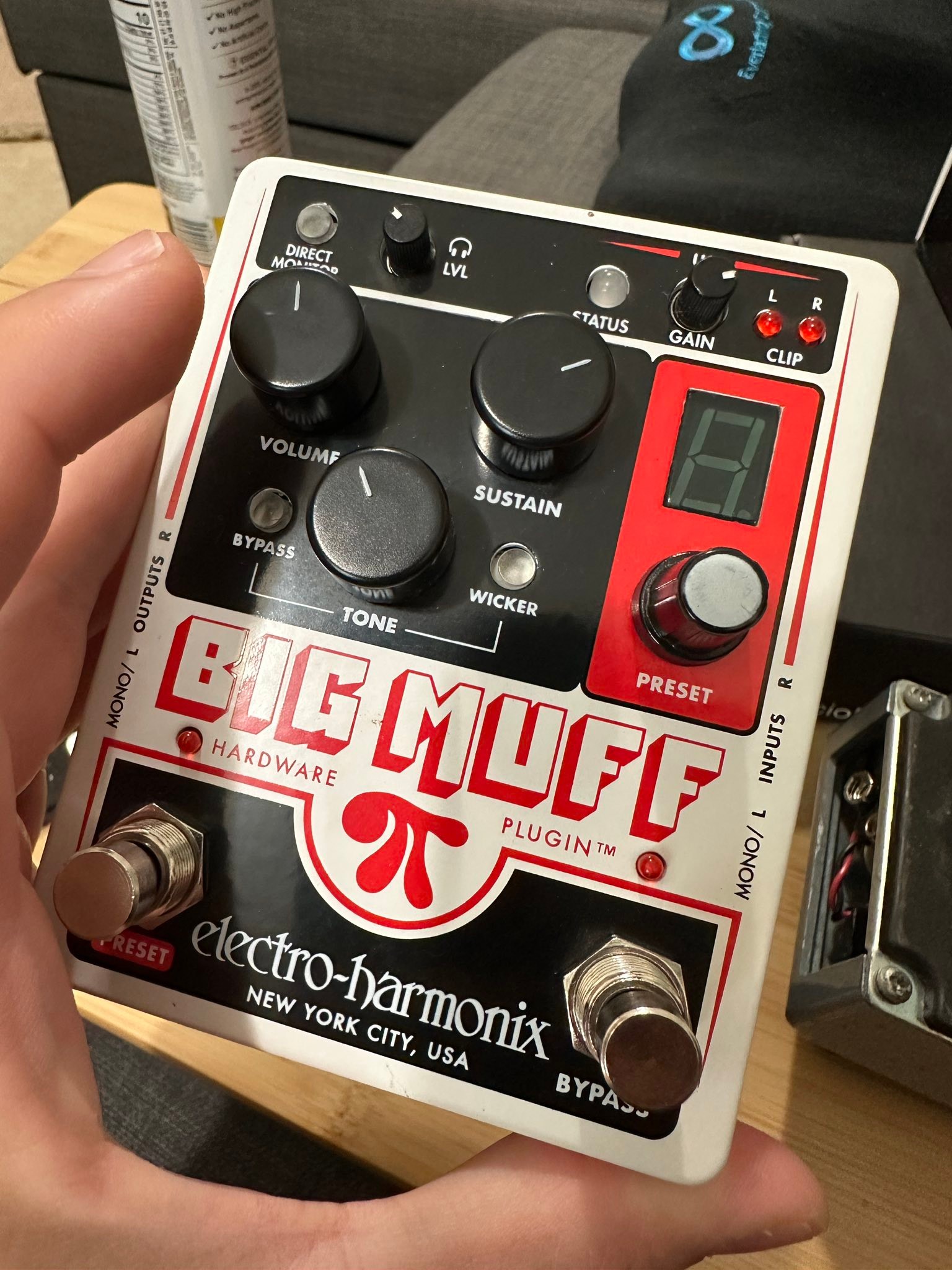 JHS Pedals Big Muff Plugin with Through-Hole Components