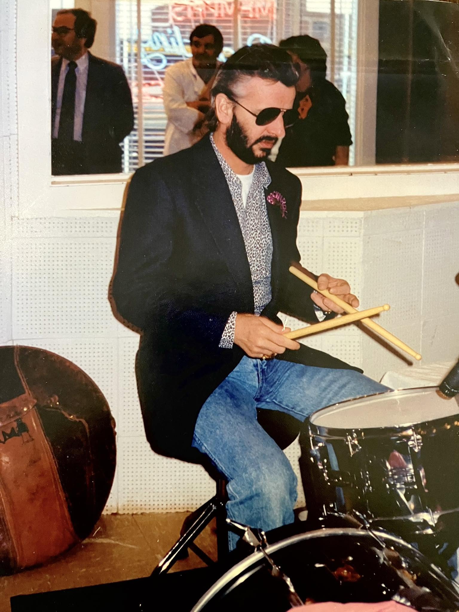 Ringo Starr at Sun Studio in Memphis, TN