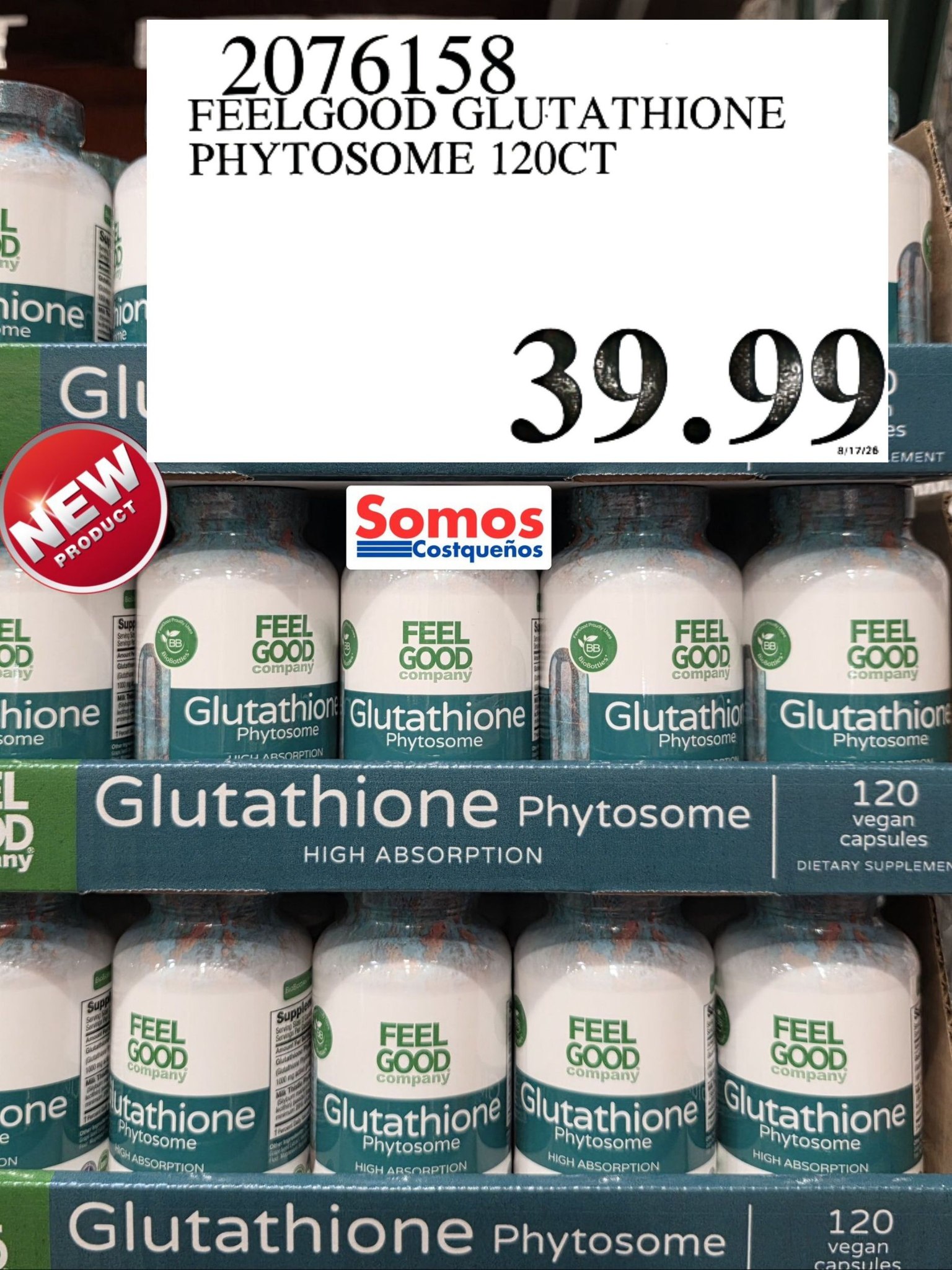 glutathione in costco FeelGood Glūtąthiøne 🚀 Oeste, HatoTejas Bayamón Tissue Repair Research Biossance Copper Peptide (GHK-Cu) Size:M 3/W 5