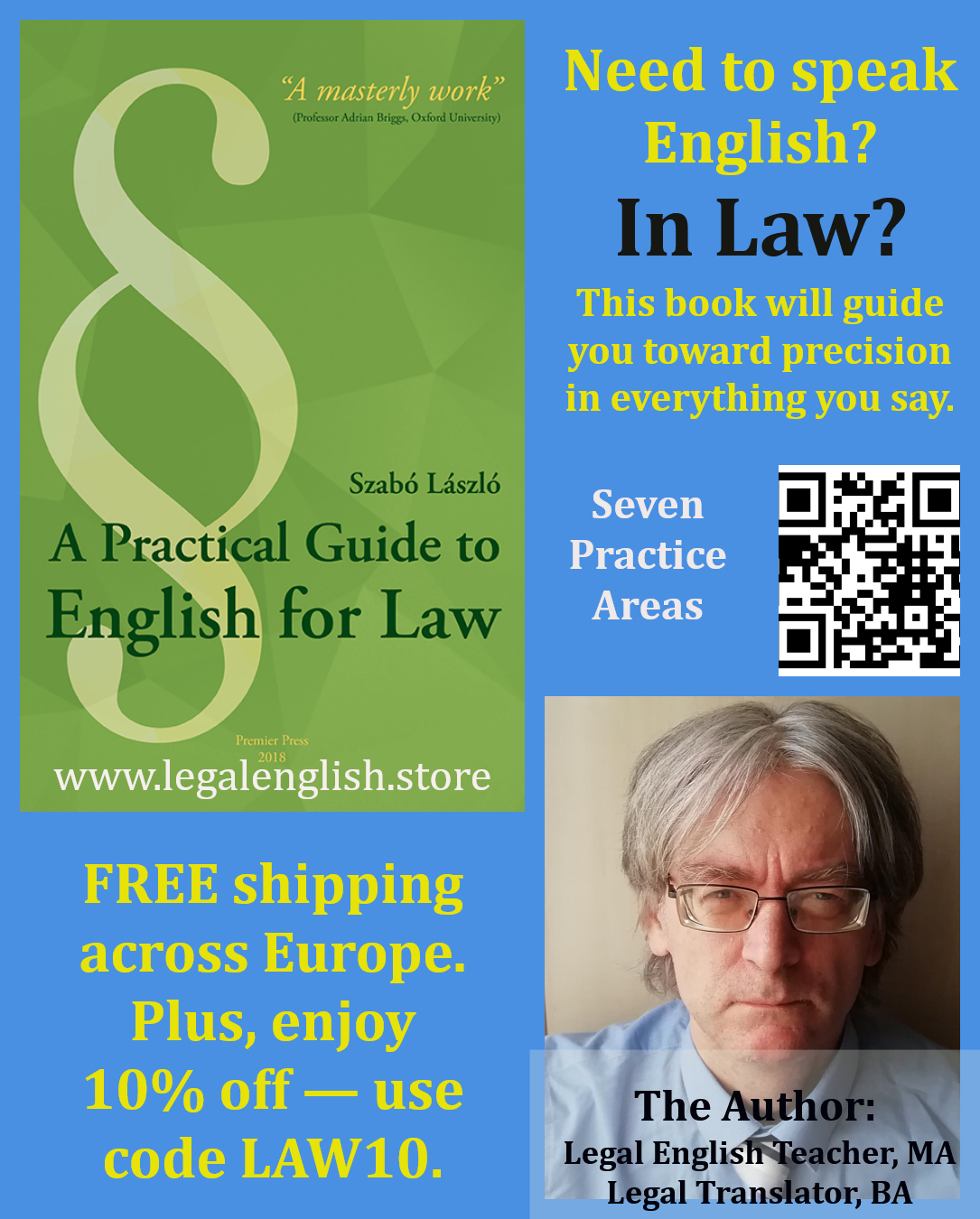 Absolute Legal English Book (English for International Law) By