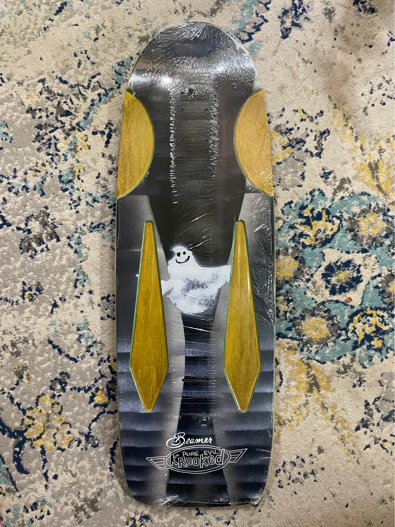 s*e様 KROOKED EVIL BOLD BEAMER DECK マークゴン Mark Gonzales hand numbered Krooked Evil Beamer skateboard deck