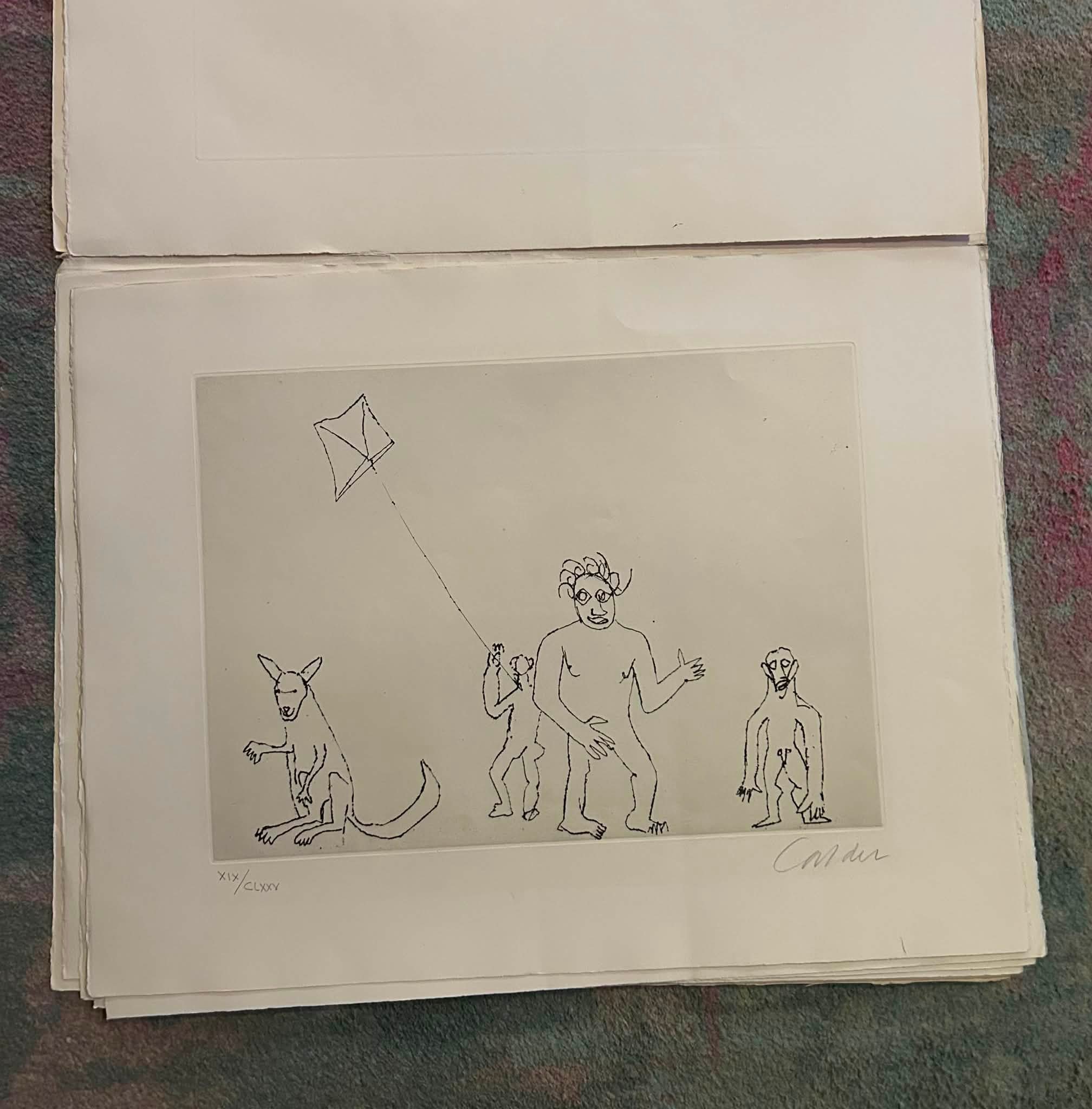What is the value of Alexander Calder signed prints?