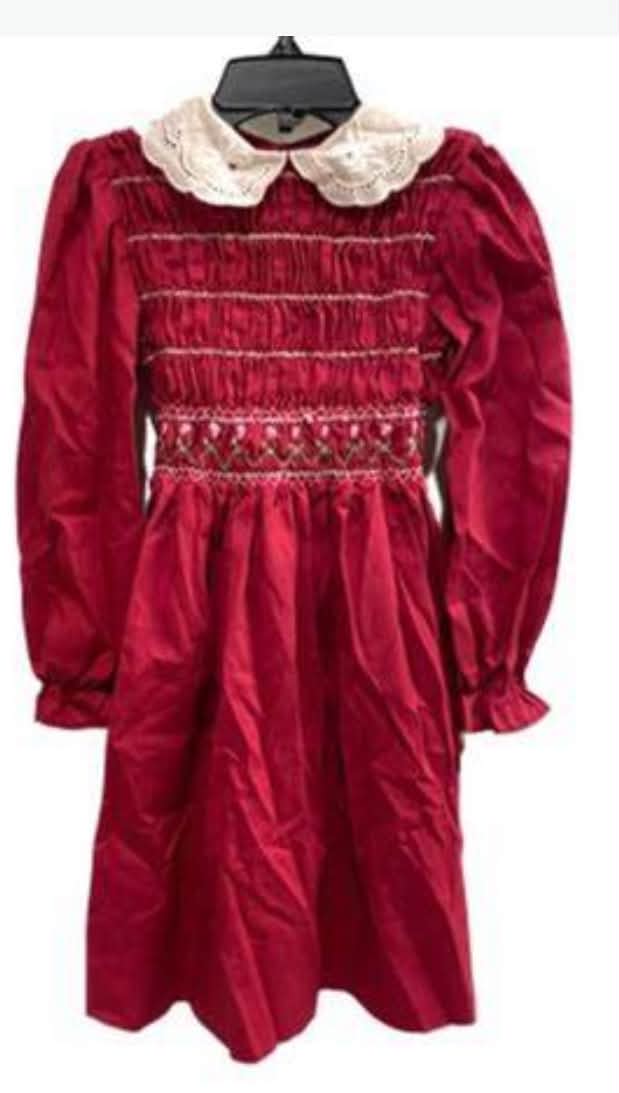 Polly Flinders smocked dresses from childhood memories