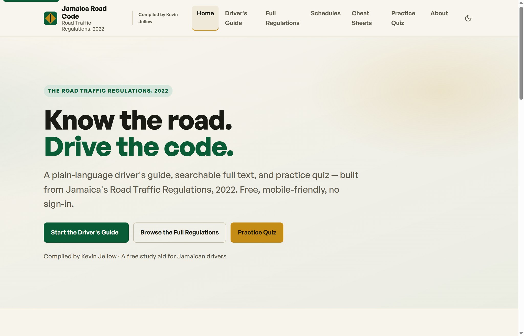 Official JAF Translation of Road Rules Book in English