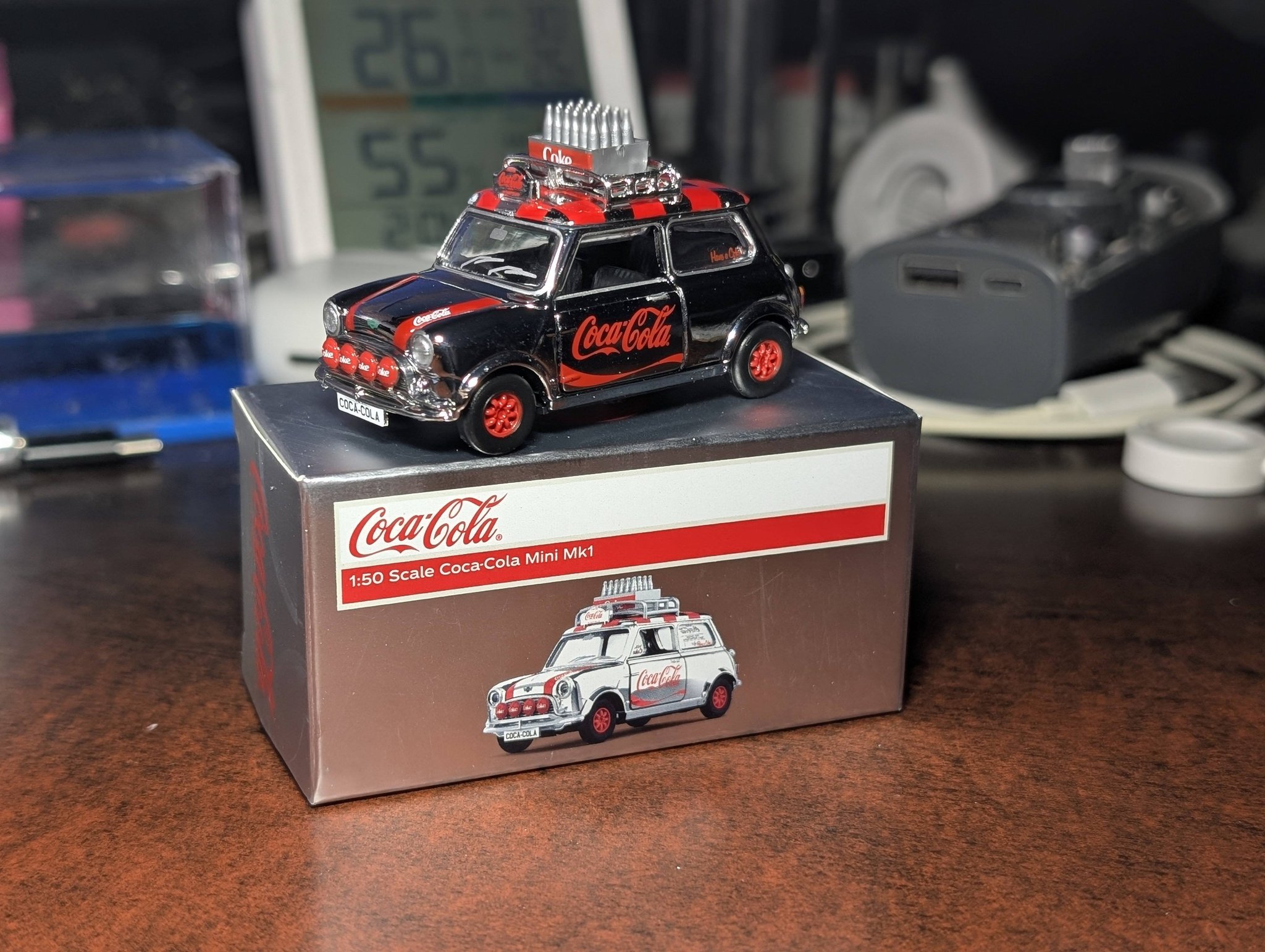 Tiny 1:50 Coke Light Mini Cooper Mk1 elnم S Coca-Cota B3CAUOLA