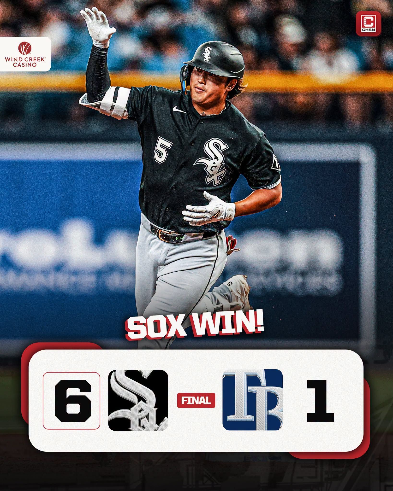 and dats a White Sox WINNER !!! WINDCREEK WIND CREEK CASINO D CHSN