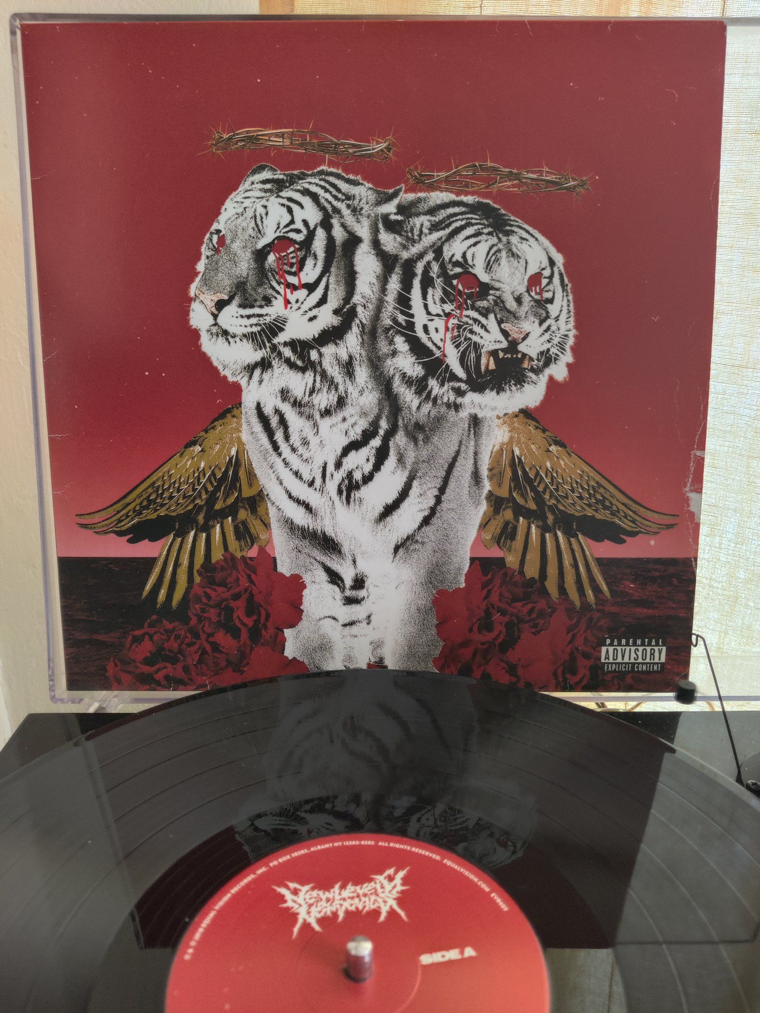 Polyphia - New Levels New Devils vinyl record playing