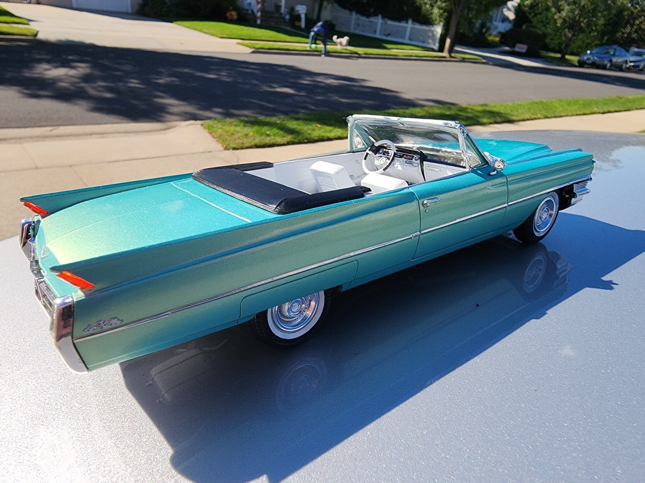 Jo-Han 1964 Cadillac Coupe DeVille Convertible model car build