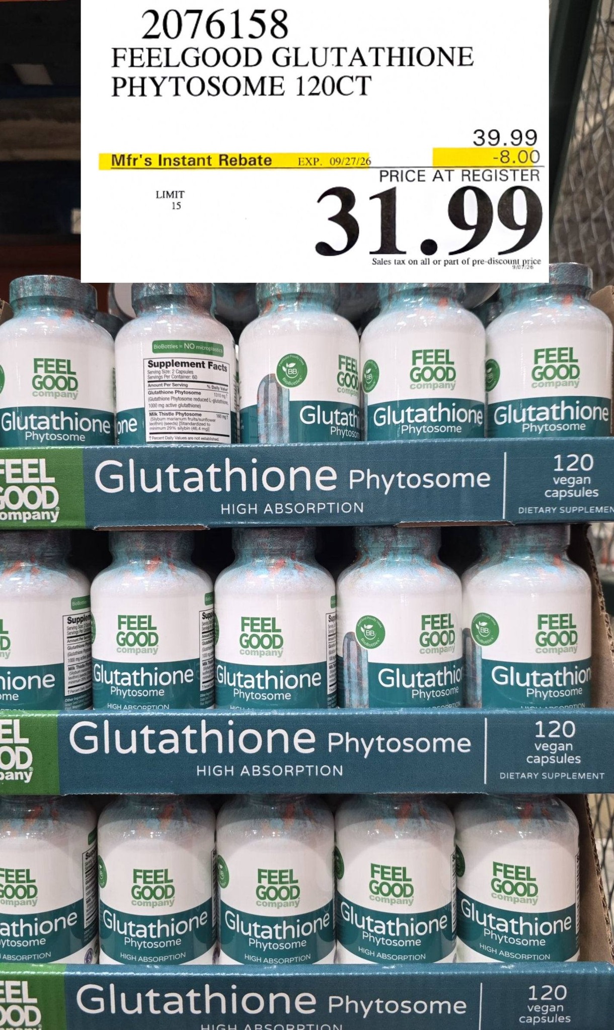 l glutathione costco FeelGood NAD / Glutathione/ Magnesium 🛒 Oeste, HatoTejas Bayamón seal-no-artificial-flavors Customer reviews for Copper mg:10