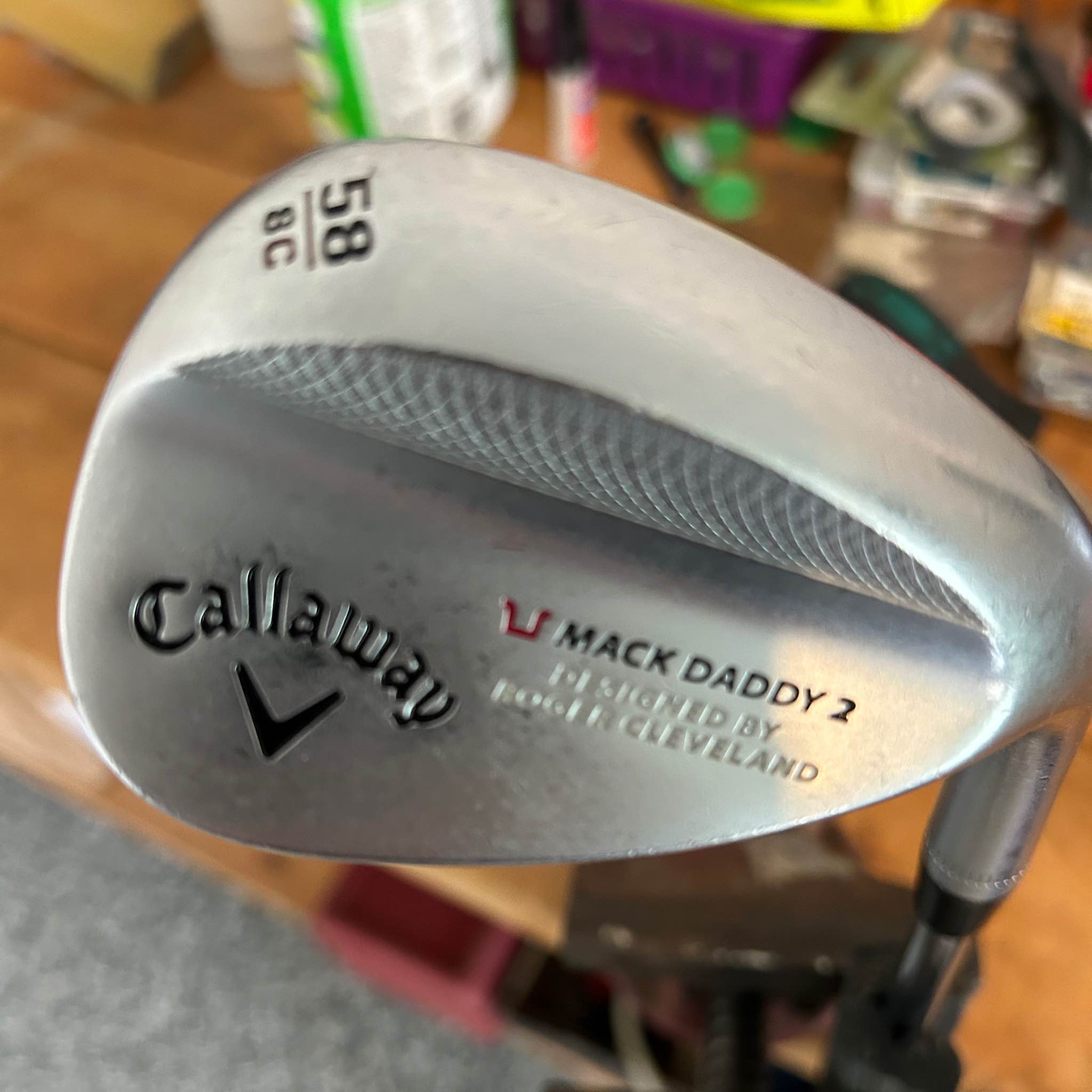 Callaway Mack Daddy 2 - 58 degree- Forged- Wedge Flex- True Temper