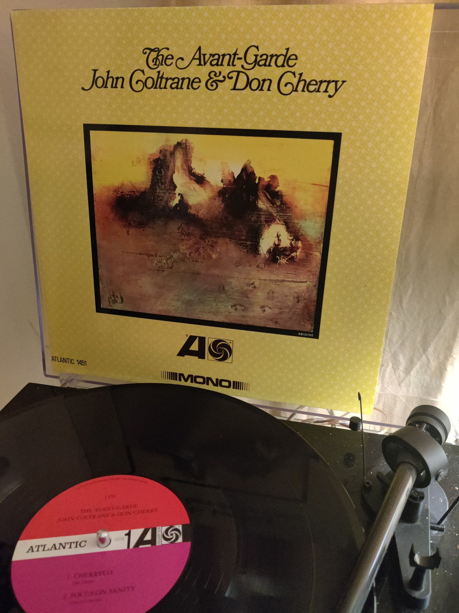 USオリジMONO coltrane&don cherry avantgarde John Coltrane and Don Cherry's The Avant-Garde vinyl record