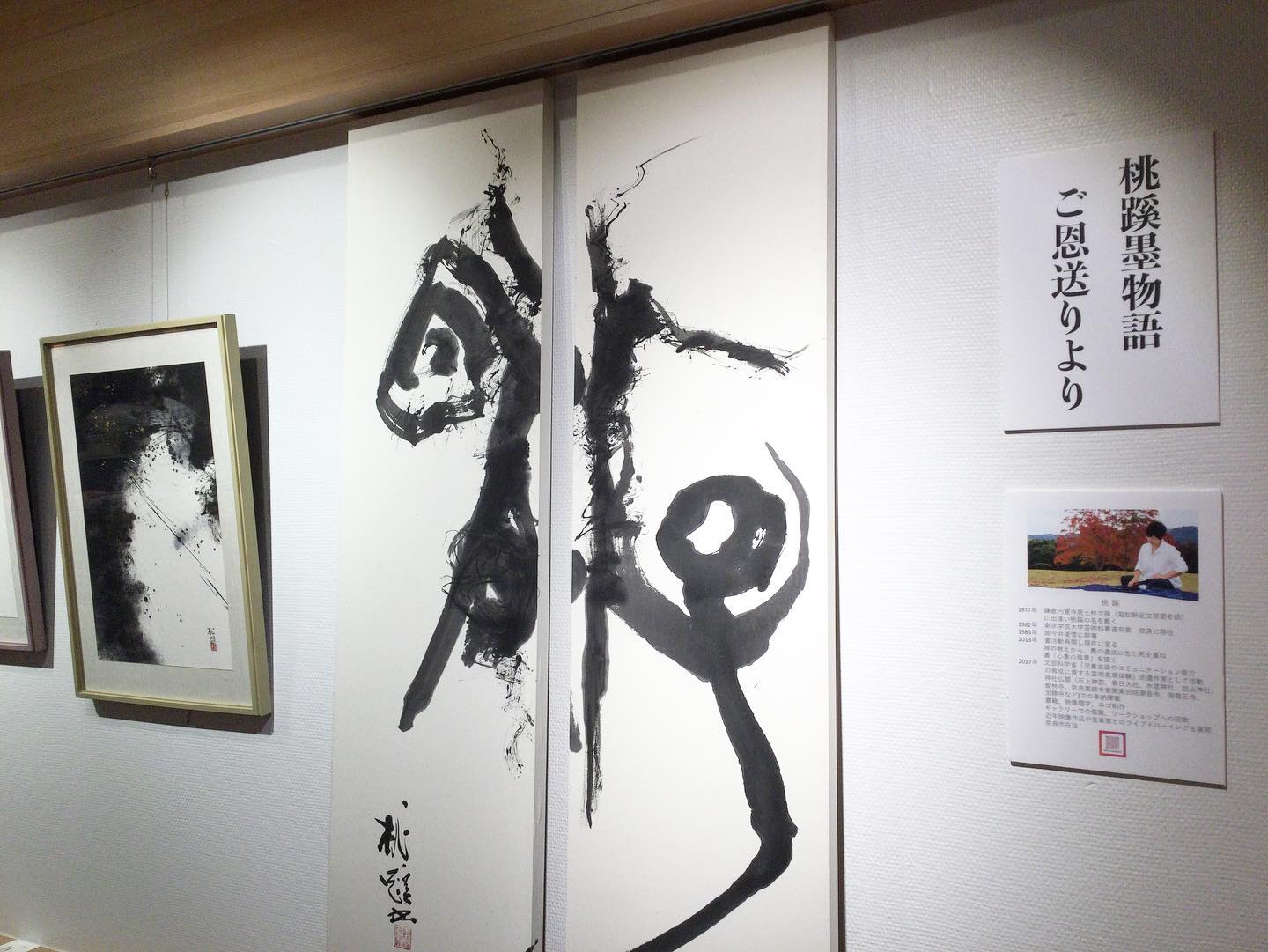 桃蹊 Calligraphy - 初春のお慶びを申し上げます。 『桃蹊墨物語 ご恩送りより』作品展示...