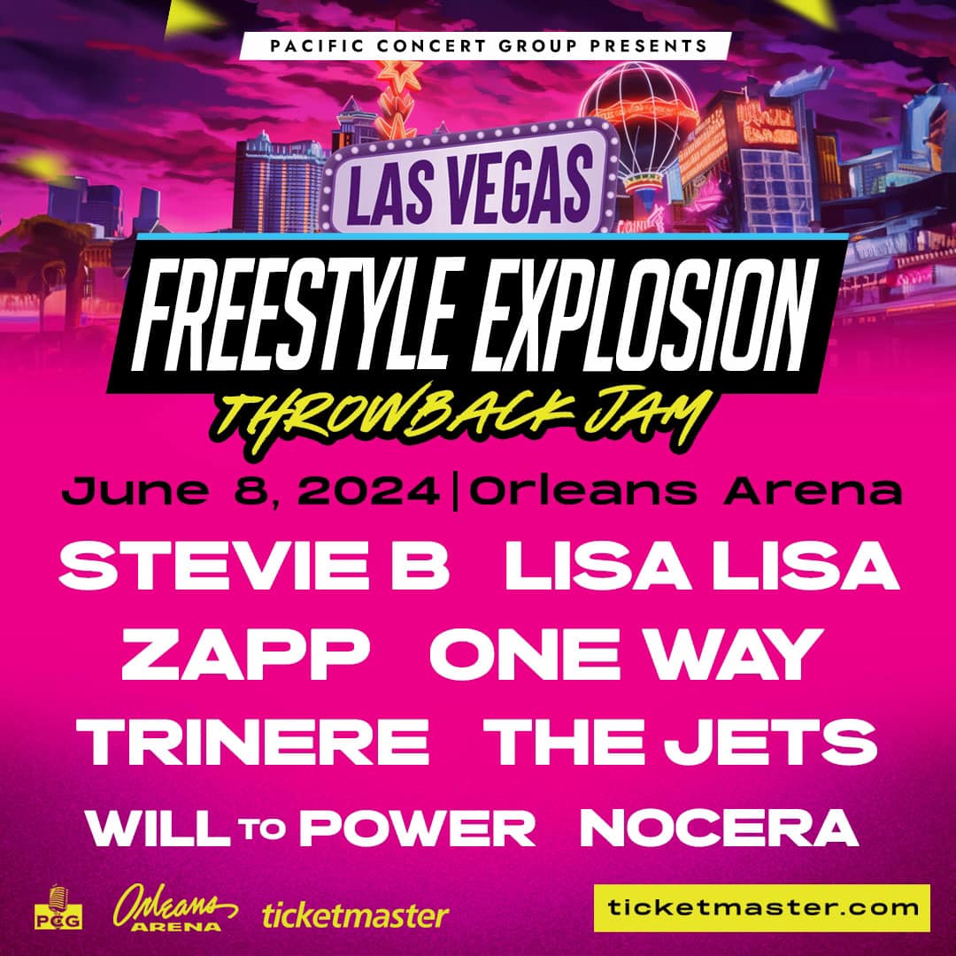 6/8 Las Vegas, Nevada starring Stevie B, Lisa Lisa, Zapp and more