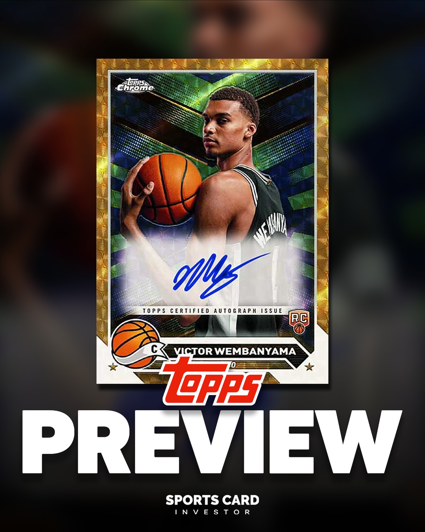 FIRST LOOK: Topps Chrome Cactus Jack Basketball ?? Arriving soon 
