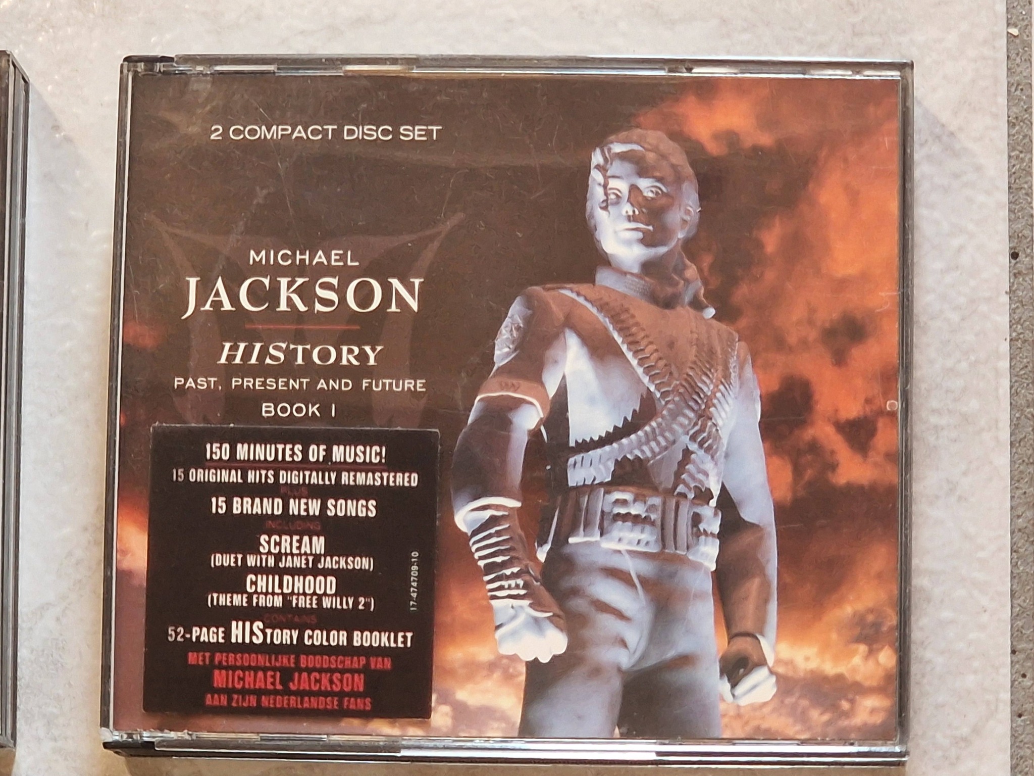 Some fans may have MiniDisc (MD) versions of Michael's albums in