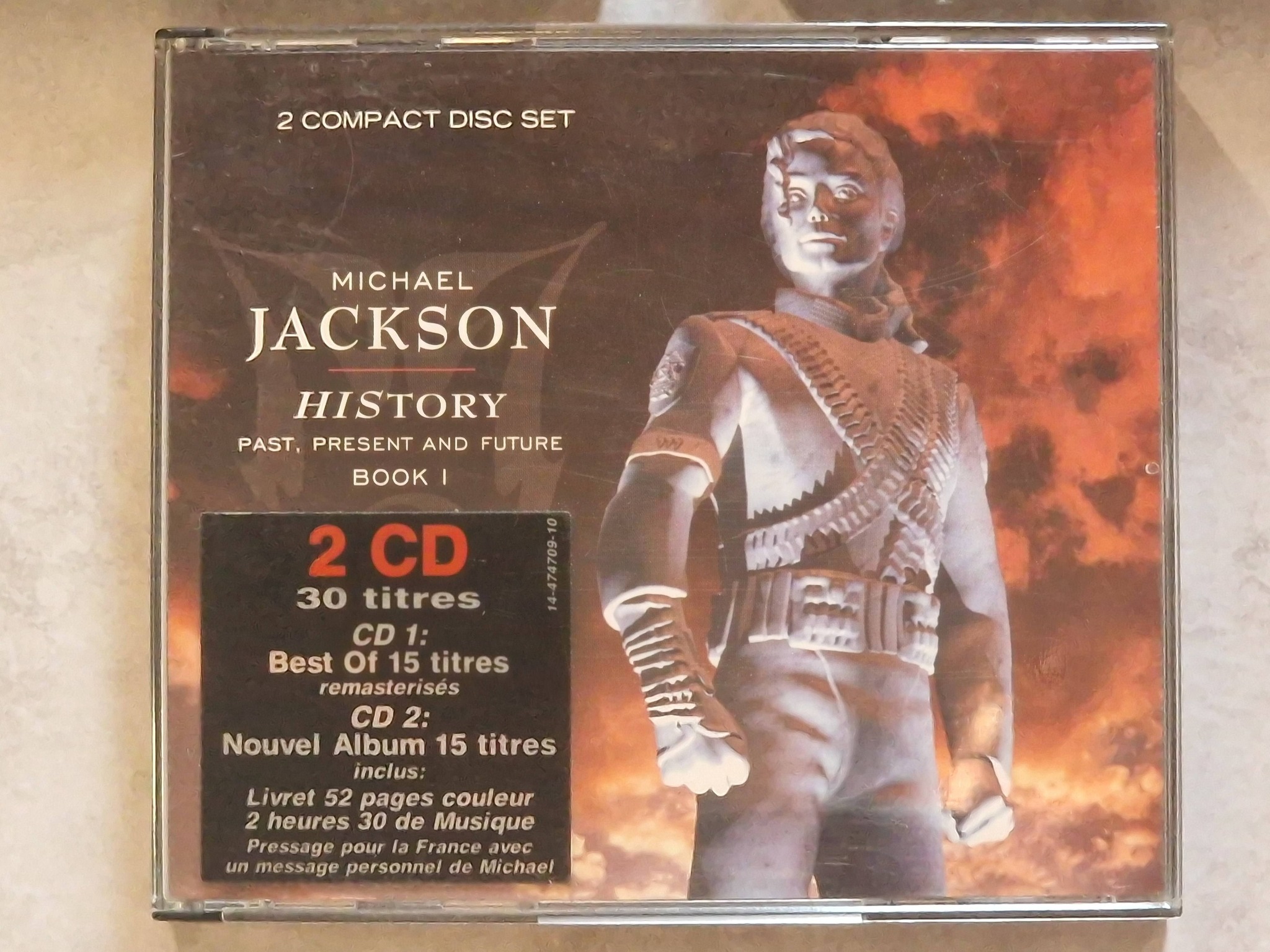 Some fans may have MiniDisc (MD) versions of Michael's albums in