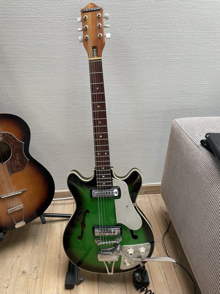 Thx, for the membership in this group i own this Teisco guitar