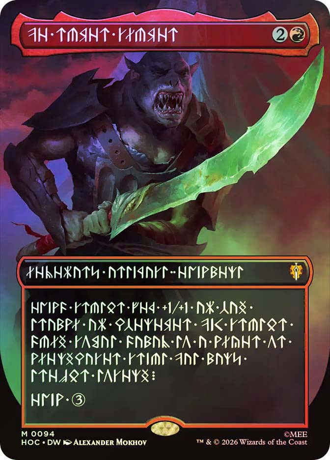Wanted: Reaver Cleaver and Treasure Vault Foil Cards in Dwarvish