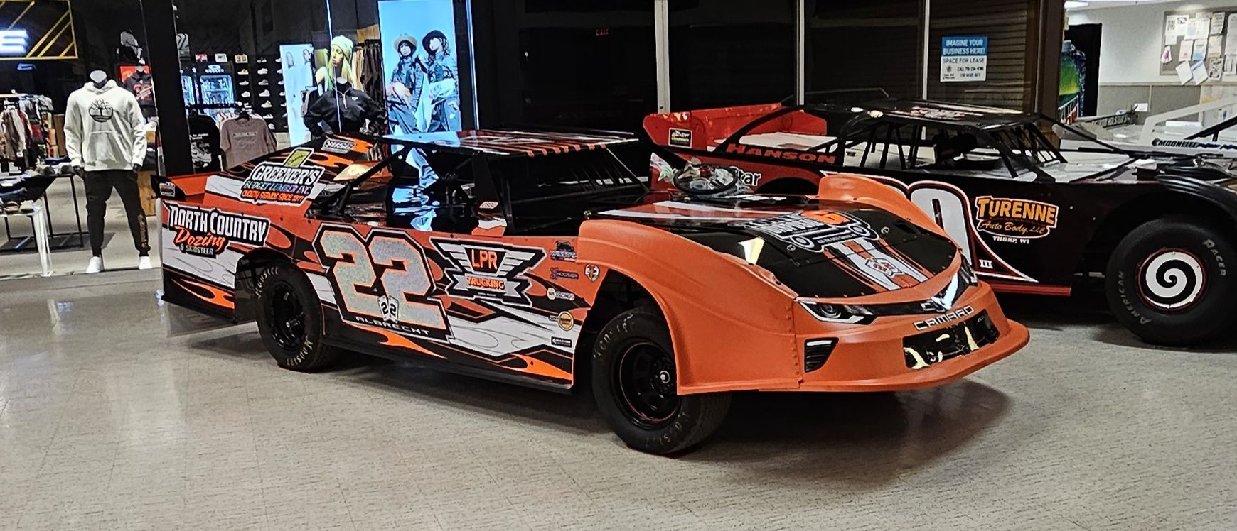 Clay Albrecht racing