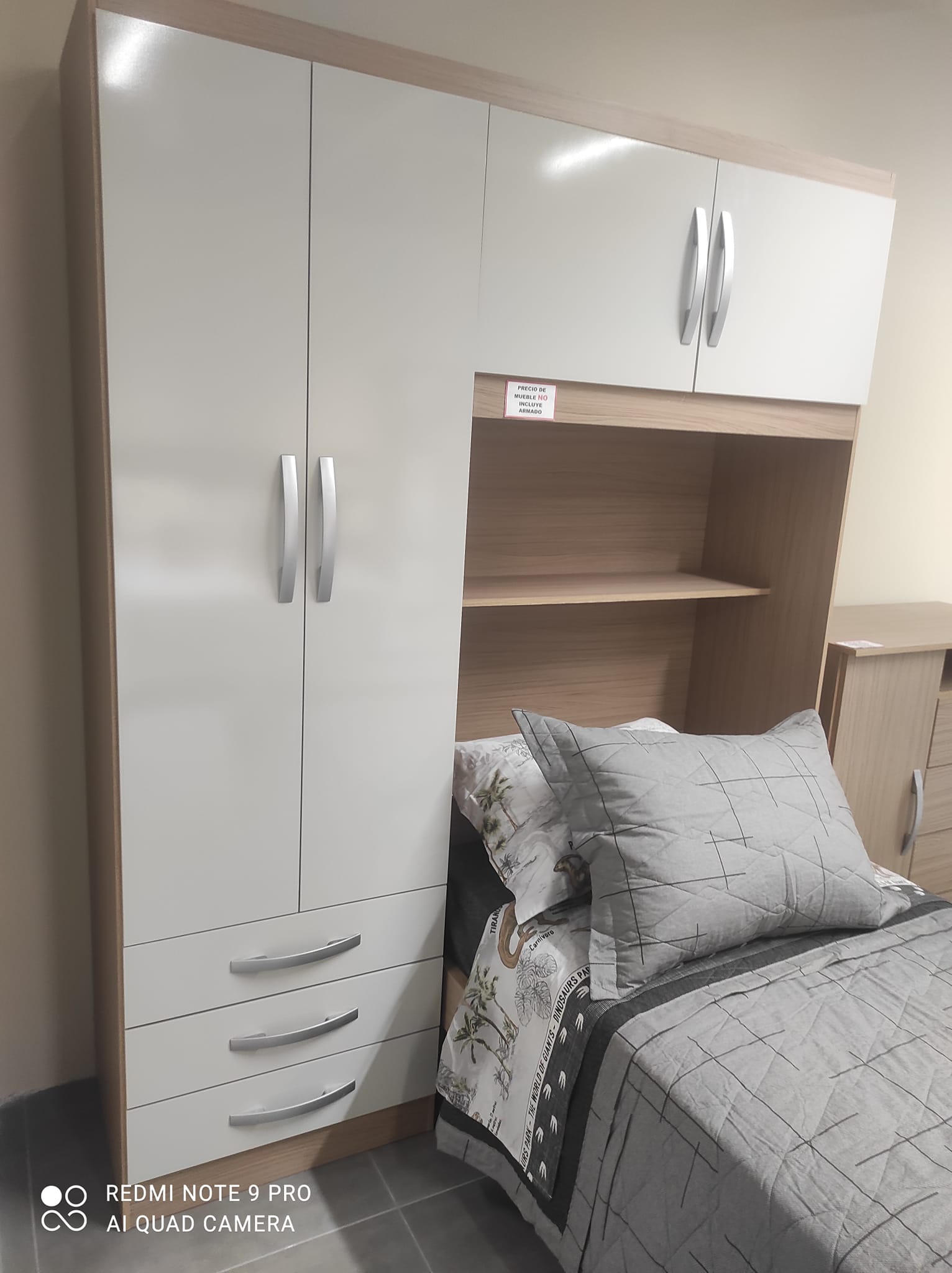 Rei das Camas - ⚜️Ropero Cama ⚜️ 💥Ropero + cama 1 plaza...